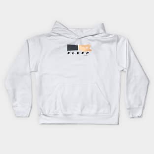 snap and sleep Kids Hoodie